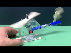 How to Make a Toy Helicopter at Home Using Recycled Materials