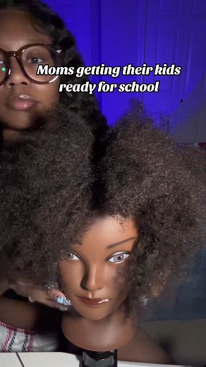 Mom Gets Baby Ready for School with ASMR Mannequin Head | Moms Be Like