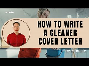 How to Write a Job-winning Cleaner Cover Letter