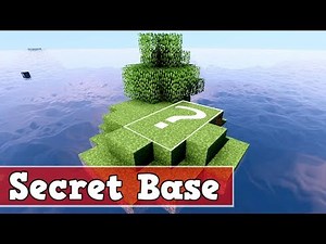 Wie baut man ein geheime Basis unter Wasser in Minecraft #3 | Minecraft geheime Basis bauen deusch