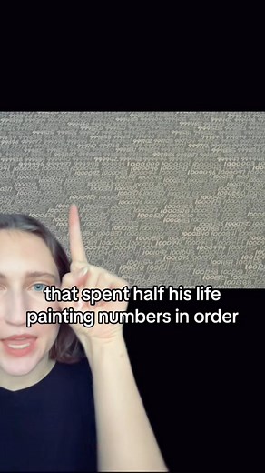 42K views · 590 reactions | Painting Numbers for Decades. Conceptual Art by Roman Opałka | The Art Revival | Facebook