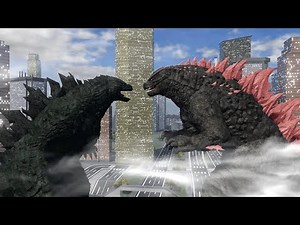 EVOLVED GODZILLA 2024 vs DAGON - Roblox Age of Titans
