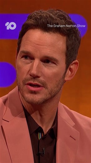 Chris Pratt's presents from Arnold Schwarzenegger may not fit under the Christmas tree 🖼️😅 #TheGrahamNortonShow | Stream Now on Channel 10 | Channel 10