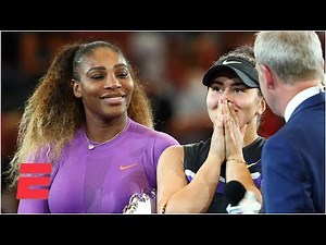 Serena Williams and Bianca Andreescu address the crowd after Women’s Final | 2019 US Open Interviews