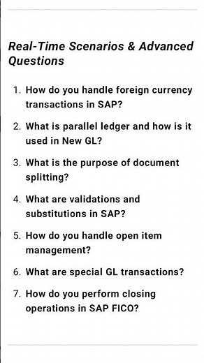 FICO INTERVIEW QUESTIONS #fi interview questions #sap