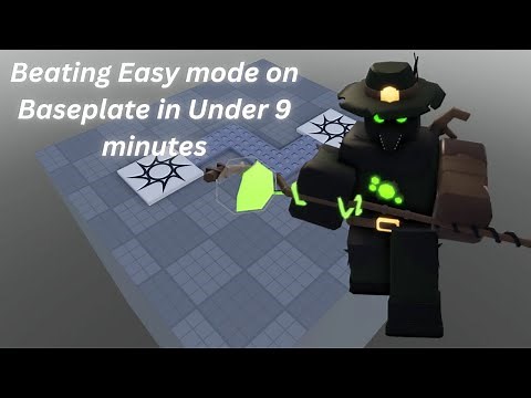 How to easily beat easy mode on baseplate as a beginner in TDX