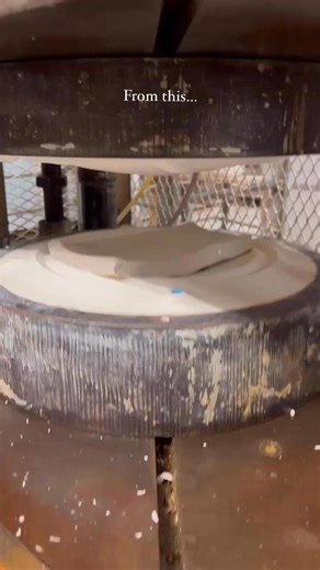 From block of clay to Poppy Pumpkin plate 🎃 All your favorite Fiesta dishes are made right here in our Newell, WV factory by our skilled craftspeople 🧡 | Fiesta Dinnerware