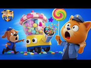 🦊 The Fox’s Sweet Trick! Don’t Trust Strangers | Max and Twix Police Cartoon for kids