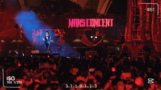 在逃离疯狂后从开始到永久2021演唱会一周年快乐来年花落时，火星花盛开