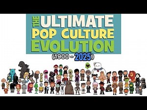 The Ultimate Pop Culture Evolution (1900-2025)