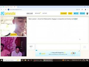 Omegle ( chit chat with random strangers ).