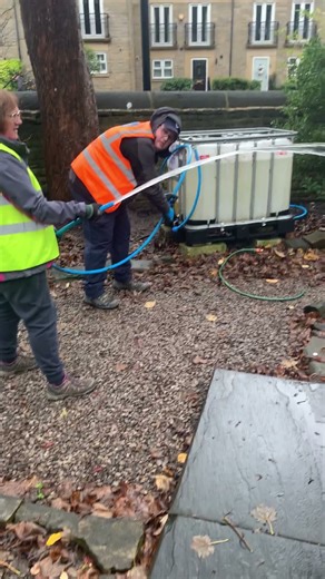 9th December 2025, testing the water supply 1