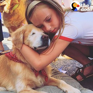 This dog was born with no eyes — but he has a special gift for making people smile ❤️️ (via Dodo Impact) | The Dodo