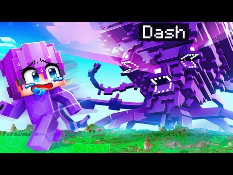 Playing As The WITHER STORM To Troll Baby Dash in Minecraft…
