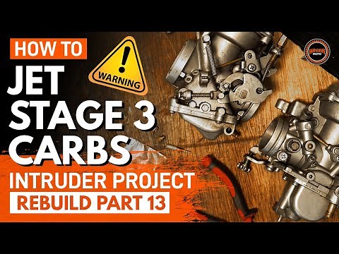 Suzuki Intruder VS1400: Jet Kit Install - Rebuild Part 13
