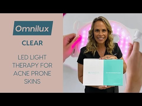 Omnilux Clear | The AWARD WINNING LED Mask to Fight Acne!