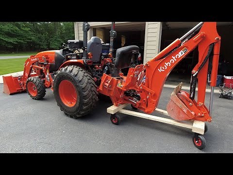 Improvements / Mods for BH77 Backhoe on Kubota LX