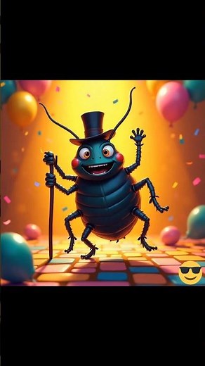 adorable dancing cockroach, very cute #humor