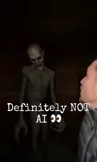 Haters gonna say it’s ai 👀 - Vlogger addresses the haters in the middle of a haunted cabin 😱#aigenerated #haters #sora #haunted #scary