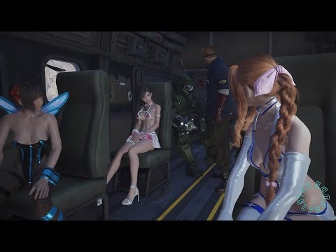 Tifa Aerith Yuffie's NEW Mod Outfits: Cid's Brutal Aerodynamic Challenge!