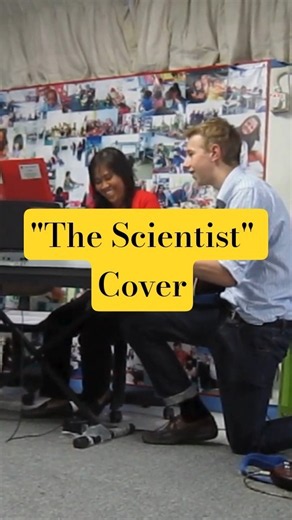 Piano & Vocal Cover (feat. Guitar) of Coldplay’s “The Scientist” #shorts #youtubeshorts
