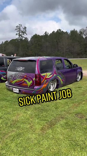 SICK Paint Job on Bagged Tahoe: Custom Touch