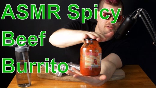 ASMR Spicy Beef Burrito | Intense Heat + Soft Eating Sounds | Ultimate Mukbang Experience