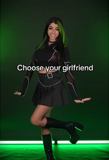 I think the last one is the best 😏💚 #alt #altgirl #outfits #fashion #fyp