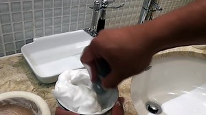 [剃须教学][Bowl Lathering]Shaving Soap Lathering Tutorial