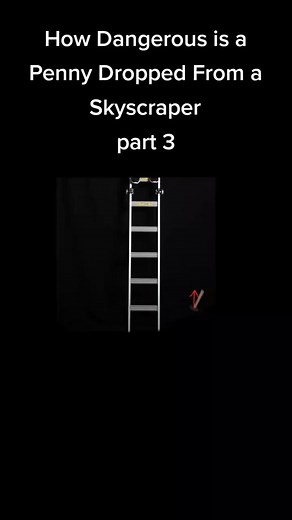 How Dangerous is a Penny Dropped From a Skyscraper_#dropped #viral #foryou #fyp