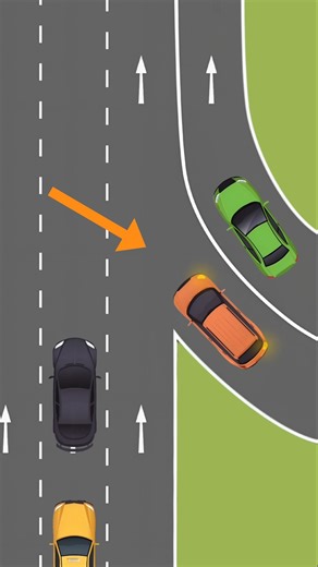 Proper Way to Join a Main Road