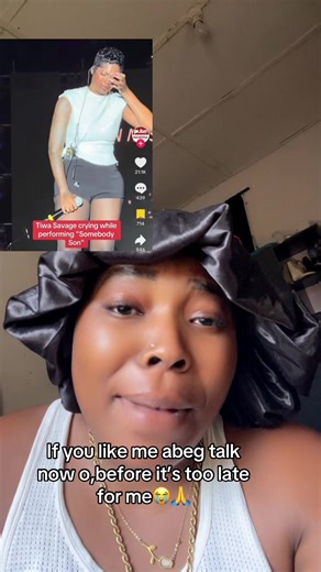 Tiwa Savage Emotional Performance of 'Somebody Son'