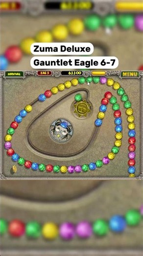 Zuma Deluxe Gauntlet Mode #Zuma #zumadeluxe #cozygaming #nostalgia #cozygames #game2000an