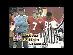 1984 - Week 8 - Denver Broncos at Buffalo Bills
