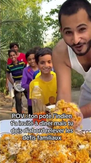POV : ton pote l'indien t'a invité à diner mais tu dois d'abord relever les défis familiaux