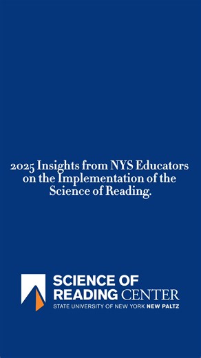 Educators are navigating significant shifts in curriculum, assessment, and instructional practice—often after years of using approaches that weren’t aligned with the research. So what’s working? What’s challenging? And what do educators still need in terms of knowledge, tools, and mindset to make this transition successful? This report reflects what New York educators told us—and their voices continue to shape how we support implementation statewide. Read the full report: https://www.newpaltz.ed