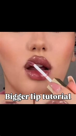 Bigger Lips in Minutes 👄✨#BiggerLips#PlumpLips#LipTutorial#LipHack#MakeupHack#OverliningLips