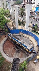 How Trains Turn Around Without Moving Forward! 🚂🔄 #shorts