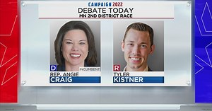 CD2 candidates Rep. Angie Craig, Tyler Kistner square off in debate