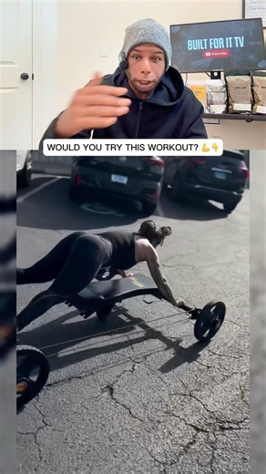 She Was Working Out… But Somehow Moving Across The Parking Lot 😳💪