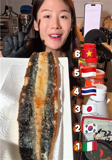 나라별 소스 먹방으로 즐기는 장어