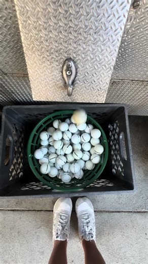 The iron gets 10 balls max #tigerwho #pga #golf