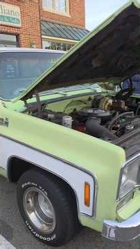 Classic 1976 GMC Sierra Classic 15 454 Big Block V8 : WALKAROUND, ENGINE & INTERIOR 4K VIEW #sierra