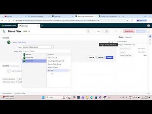 SLA task Trigger Type in flow designer Servicenow