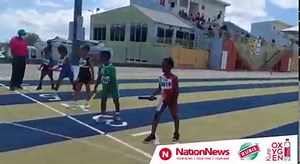 The Obadele Thompson Zone of the Chefette Frosteez Distance Relay Championships is under way at the Usain Bolt Complex, May 12, 2022. In this video, participants prior to the Under-9 4x400 mixed relay. Coverage is brought to you by Rubis and Kure Oxygen Spring Water. @rubiscaribbean @kureoxygencaribbean (Video by Reco Moore) #YourNewsYourTimeYourWay #TheSourceMatters #Barbados #BarbadosNews #NAPSAC #Rubis #KureOxygen | The Nation Barbados