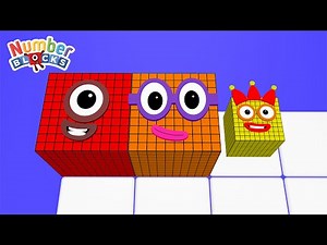 Numberblocks Step Squad 1,000 - 100,000 Song - Learn to Count Big Numbers!
