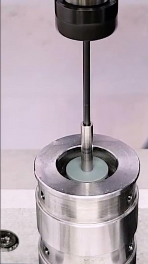Deburring a tough angled hole