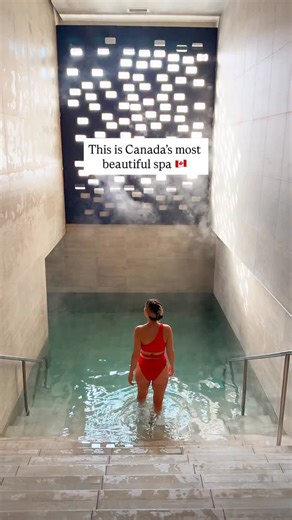 🧘🏼‍♀️ Tag your spa buddy and 📌 save this post for your next visit to Quebec City ✨ Strøm Spa Nordique is located in a unique spot overlooking the St. Lawrence River in Quebec City Canada. It’s one of the largest and most beautiful spas in the region 😍 Spa highlights: ⁃ Salt flotation bath ⁃ Infinity pool overlooking the St. Lawrence River ⁃ Warm and cold plunge pools ⁃ Cute swings overlooking the river ⁃ Saunas ⁃ Eucalyptus steam room ⁃ Meditation beds ⁃ Onsite restaurant Nord Spa lovers - S
