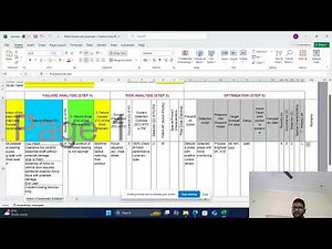 PFMEA-AIAG+VDA/ PFMEA Practice in Excel Sheet #vda #ap #aiag