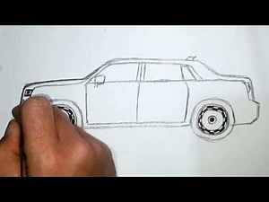 How to Draw a Rolls-Royce